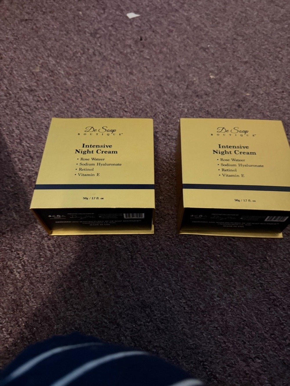 Intensive Night Cream - Gold